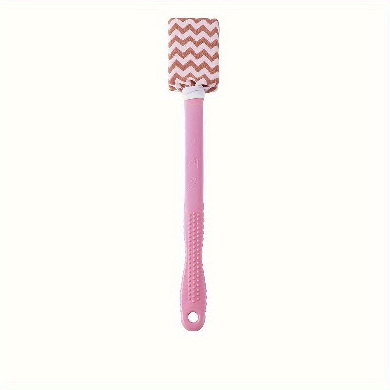 1/2pcs- Long Handle Exfoliating Bath Brush and Back Scrubber- Detachable Shower Brush with Soft Bristles for Deep Cleaning and Relaxation
