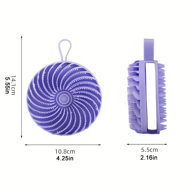 Bathroom Bath Brush, Comfortable Bathing and Shaving Magic Wand, Double-Sided Shower Head Massage Brush, Suitable for Back and Body Cleaning Brushes